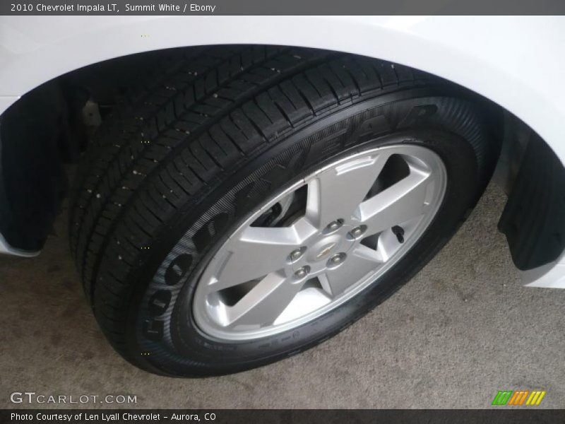 Summit White / Ebony 2010 Chevrolet Impala LT