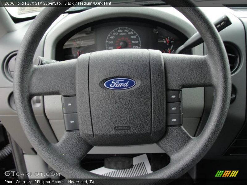 Black / Medium/Dark Flint 2006 Ford F150 STX SuperCab