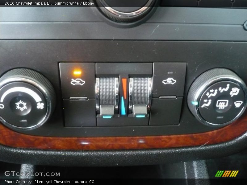 Summit White / Ebony 2010 Chevrolet Impala LT
