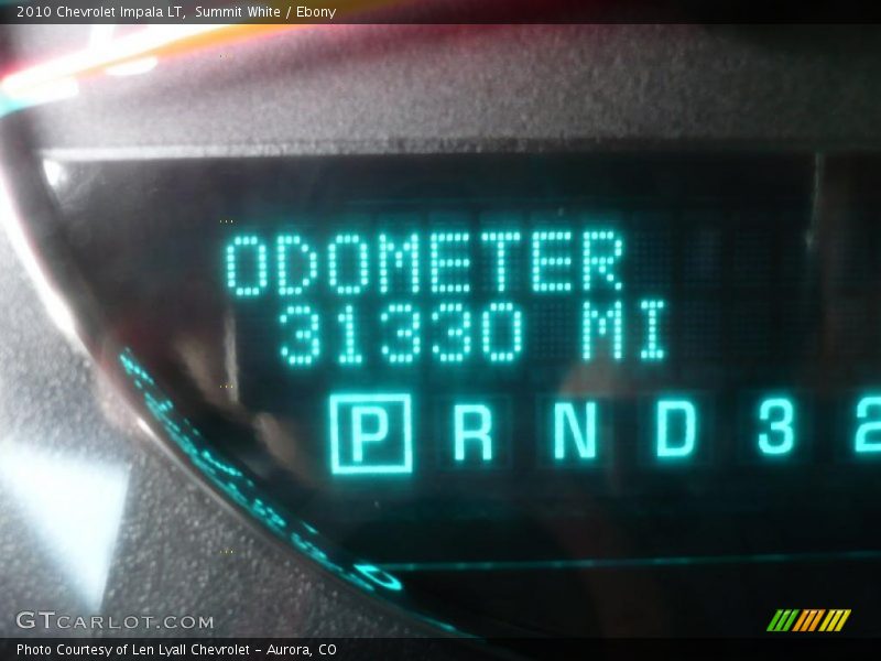 Summit White / Ebony 2010 Chevrolet Impala LT