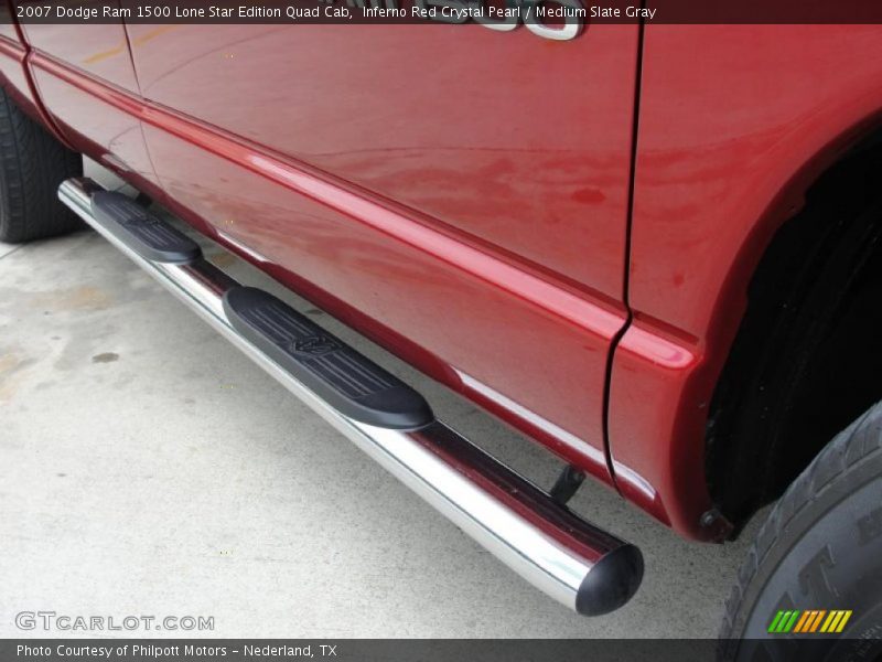 Inferno Red Crystal Pearl / Medium Slate Gray 2007 Dodge Ram 1500 Lone Star Edition Quad Cab