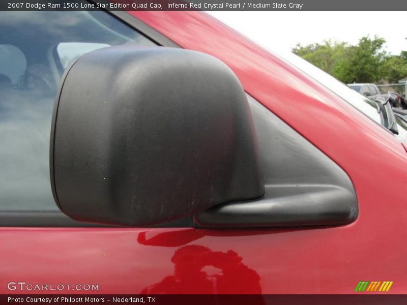 Inferno Red Crystal Pearl / Medium Slate Gray 2007 Dodge Ram 1500 Lone Star Edition Quad Cab