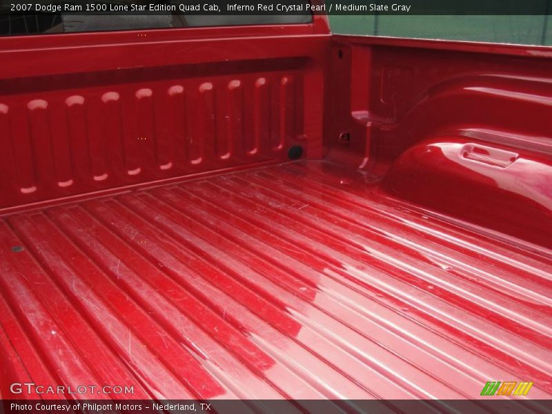 Inferno Red Crystal Pearl / Medium Slate Gray 2007 Dodge Ram 1500 Lone Star Edition Quad Cab