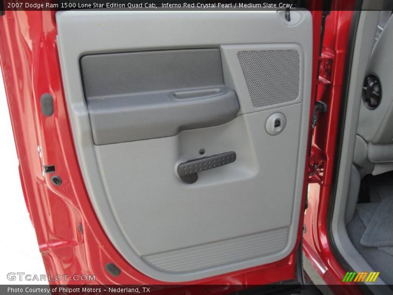 Inferno Red Crystal Pearl / Medium Slate Gray 2007 Dodge Ram 1500 Lone Star Edition Quad Cab