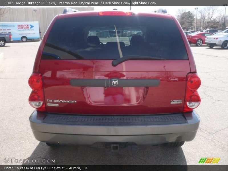 Inferno Red Crystal Pearl / Dark Slate Gray/Light Slate Gray 2007 Dodge Durango SLT 4x4