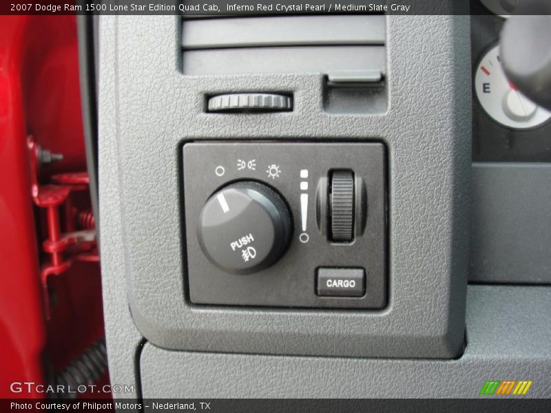 Inferno Red Crystal Pearl / Medium Slate Gray 2007 Dodge Ram 1500 Lone Star Edition Quad Cab