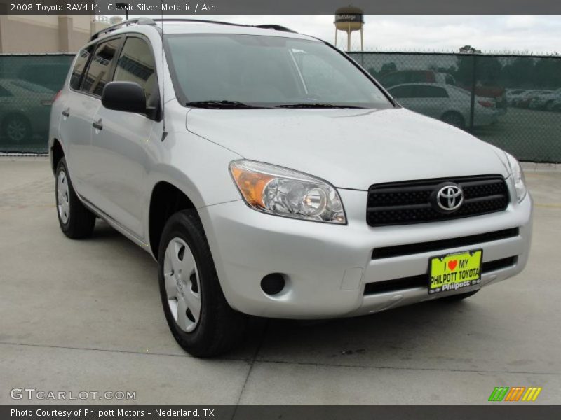 Classic Silver Metallic / Ash 2008 Toyota RAV4 I4
