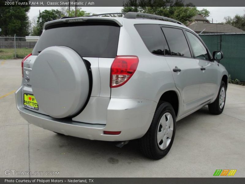 Classic Silver Metallic / Ash 2008 Toyota RAV4 I4
