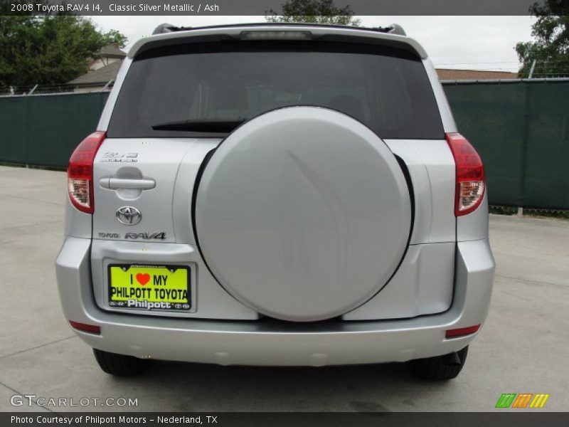 Classic Silver Metallic / Ash 2008 Toyota RAV4 I4