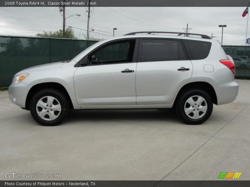 Classic Silver Metallic / Ash 2008 Toyota RAV4 I4