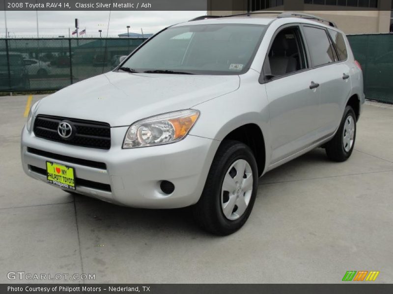 Classic Silver Metallic / Ash 2008 Toyota RAV4 I4