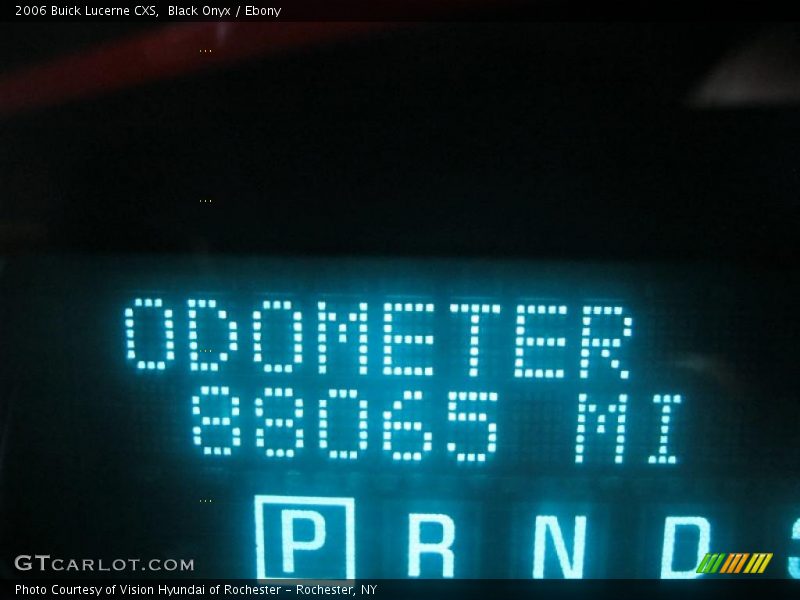 Black Onyx / Ebony 2006 Buick Lucerne CXS