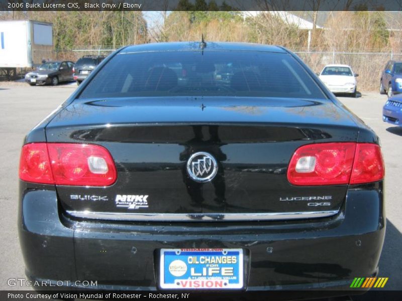 Black Onyx / Ebony 2006 Buick Lucerne CXS