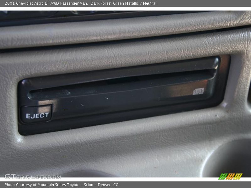 Dark Forest Green Metallic / Neutral 2001 Chevrolet Astro LT AWD Passenger Van