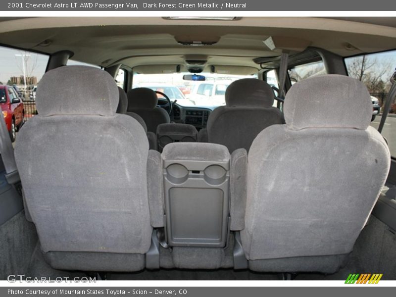 Dark Forest Green Metallic / Neutral 2001 Chevrolet Astro LT AWD Passenger Van