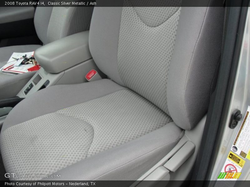 Classic Silver Metallic / Ash 2008 Toyota RAV4 I4