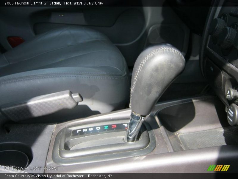Tidal Wave Blue / Gray 2005 Hyundai Elantra GT Sedan