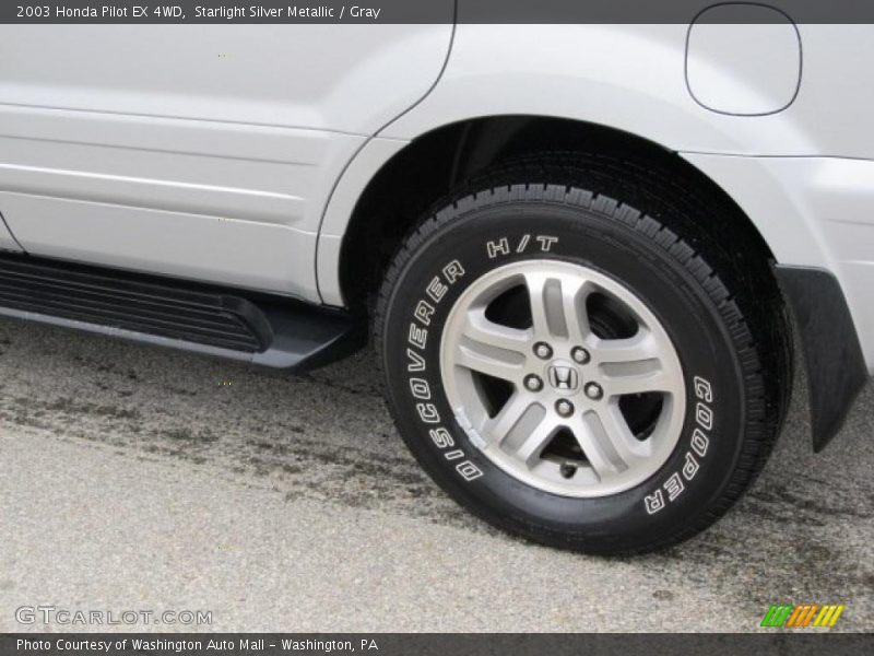 Starlight Silver Metallic / Gray 2003 Honda Pilot EX 4WD