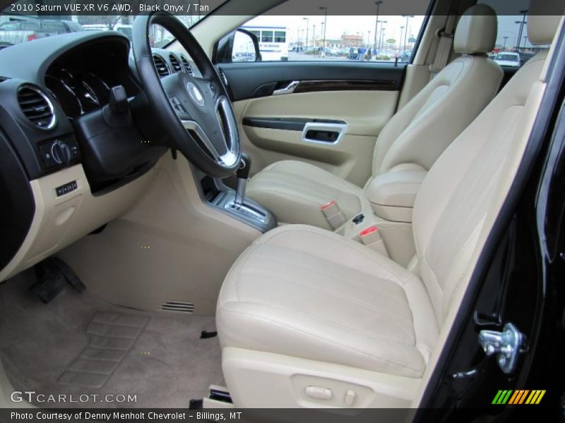  2010 VUE XR V6 AWD Tan Interior