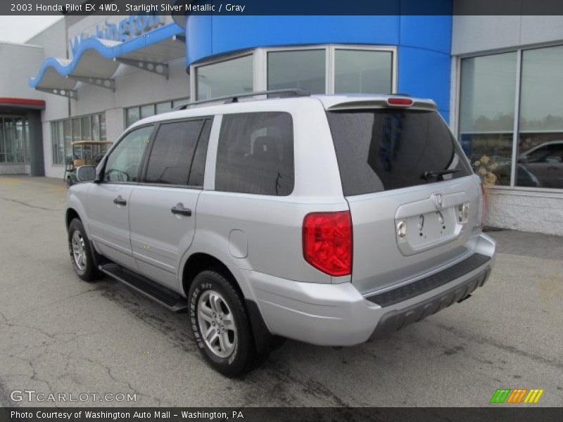 Starlight Silver Metallic / Gray 2003 Honda Pilot EX 4WD