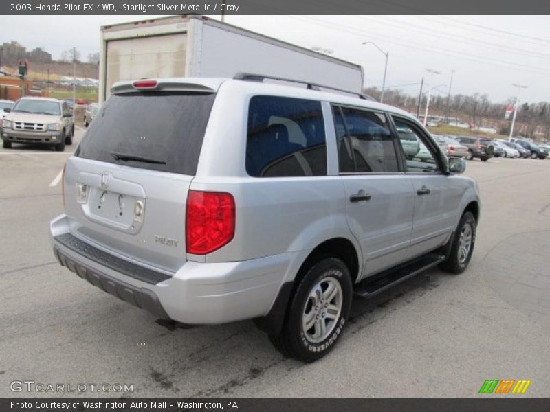 Starlight Silver Metallic / Gray 2003 Honda Pilot EX 4WD