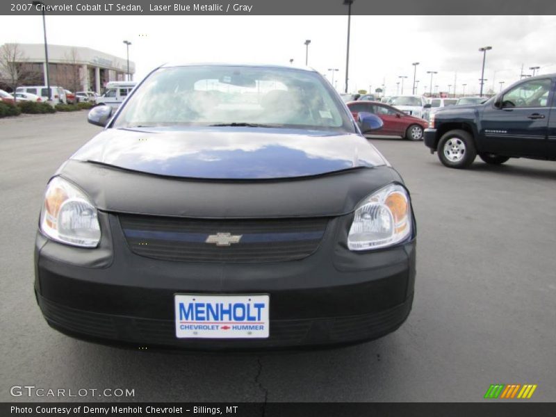 Laser Blue Metallic / Gray 2007 Chevrolet Cobalt LT Sedan