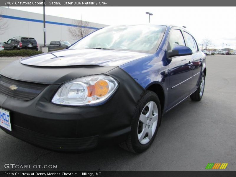 Laser Blue Metallic / Gray 2007 Chevrolet Cobalt LT Sedan