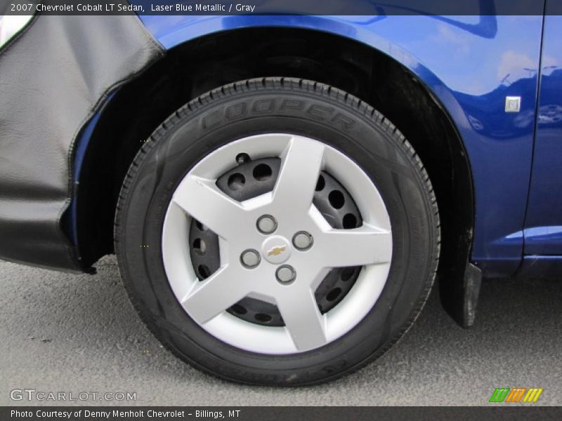 Laser Blue Metallic / Gray 2007 Chevrolet Cobalt LT Sedan