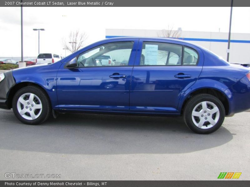 Laser Blue Metallic / Gray 2007 Chevrolet Cobalt LT Sedan