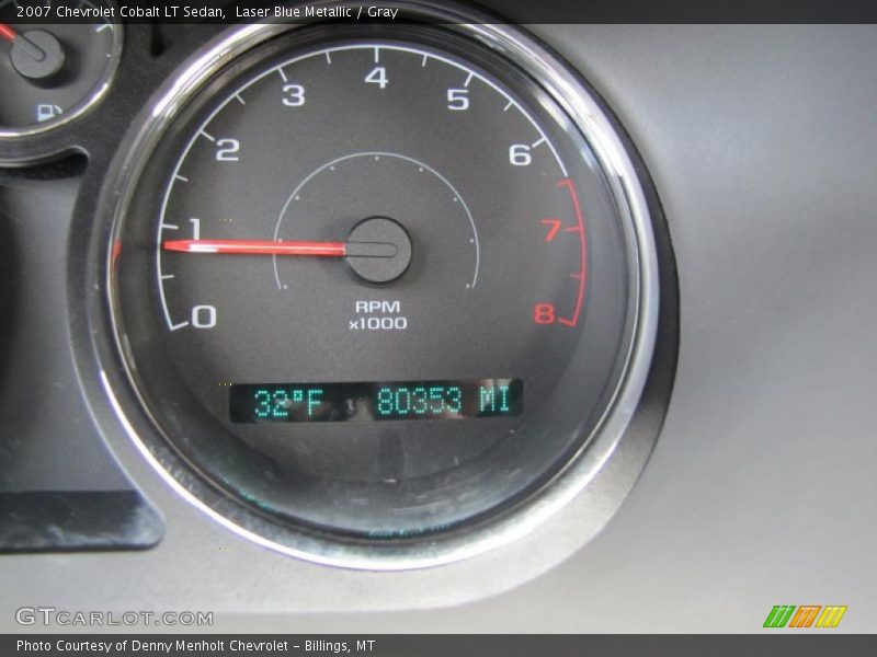 Laser Blue Metallic / Gray 2007 Chevrolet Cobalt LT Sedan