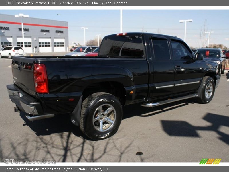 Black / Dark Charcoal 2003 Chevrolet Silverado 1500 Extended Cab 4x4