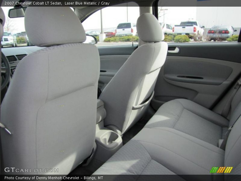 Laser Blue Metallic / Gray 2007 Chevrolet Cobalt LT Sedan