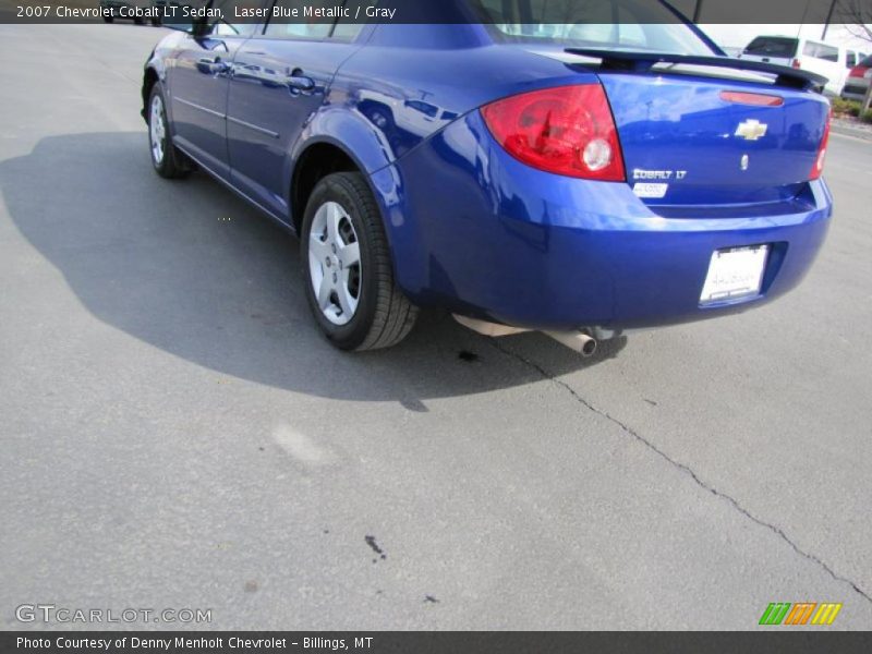 Laser Blue Metallic / Gray 2007 Chevrolet Cobalt LT Sedan