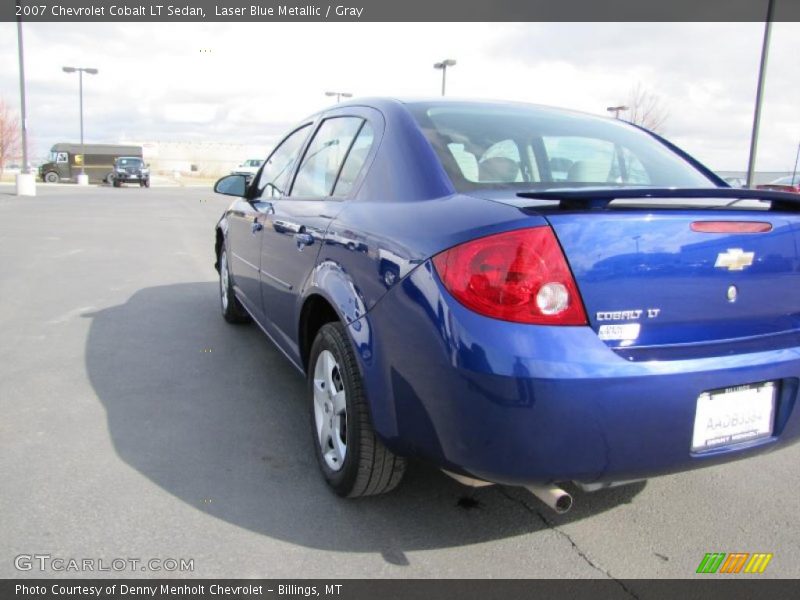 Laser Blue Metallic / Gray 2007 Chevrolet Cobalt LT Sedan