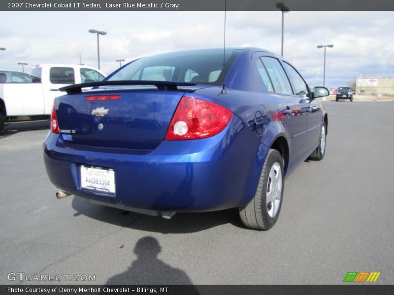 Laser Blue Metallic / Gray 2007 Chevrolet Cobalt LT Sedan