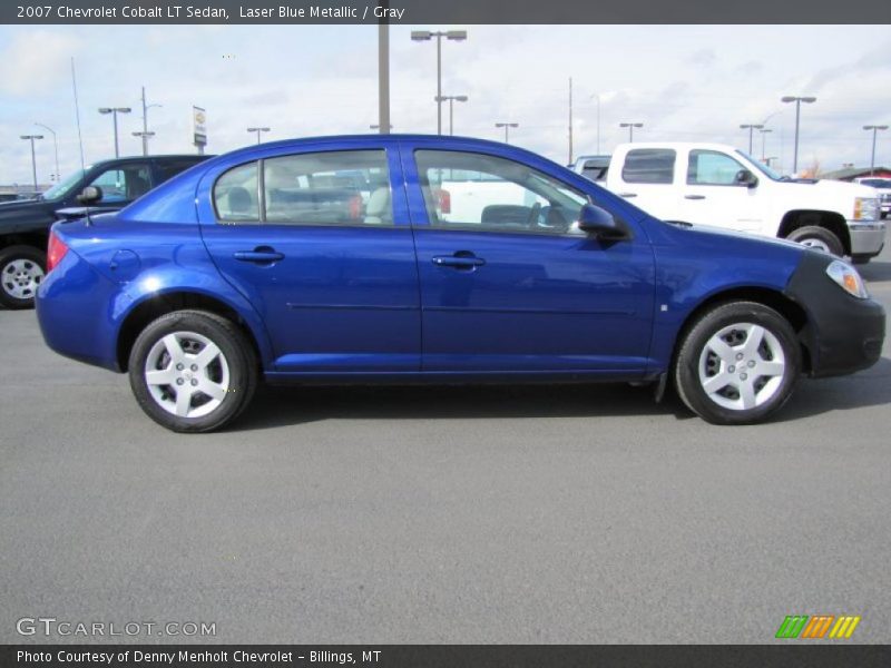 Laser Blue Metallic / Gray 2007 Chevrolet Cobalt LT Sedan