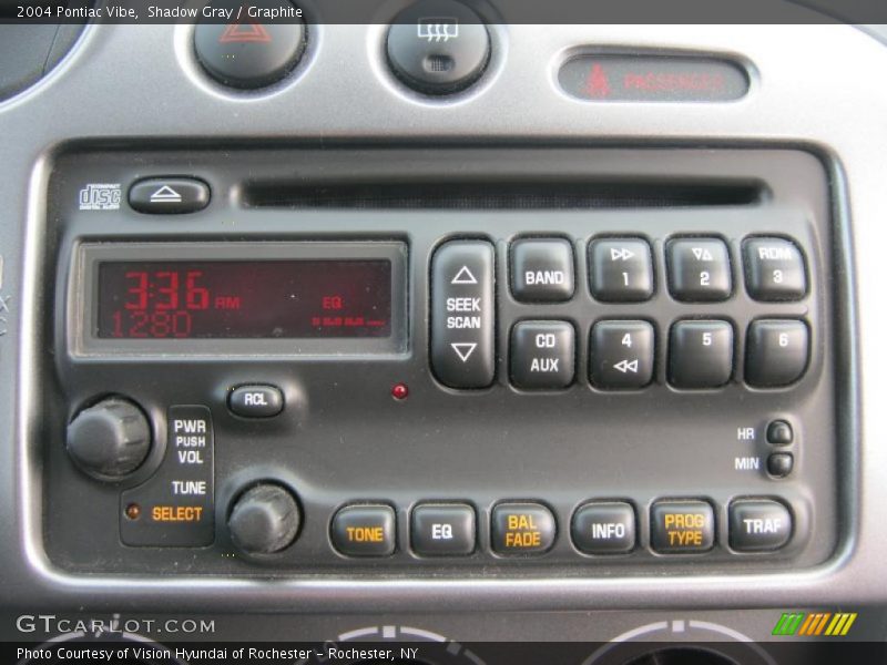 Shadow Gray / Graphite 2004 Pontiac Vibe