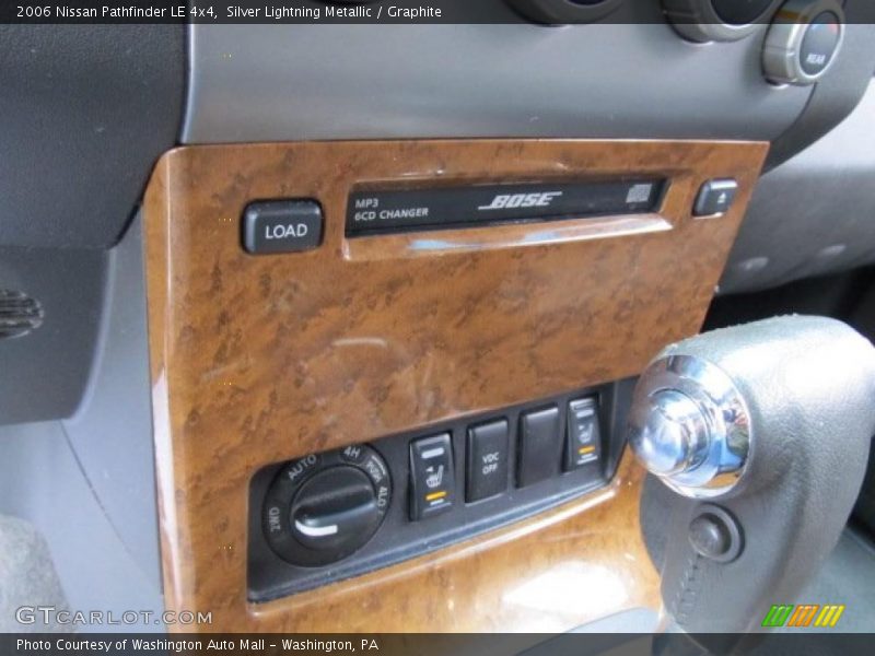 Silver Lightning Metallic / Graphite 2006 Nissan Pathfinder LE 4x4