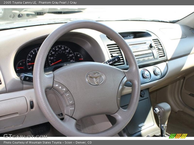 Phantom Gray Pearl / Gray 2005 Toyota Camry LE