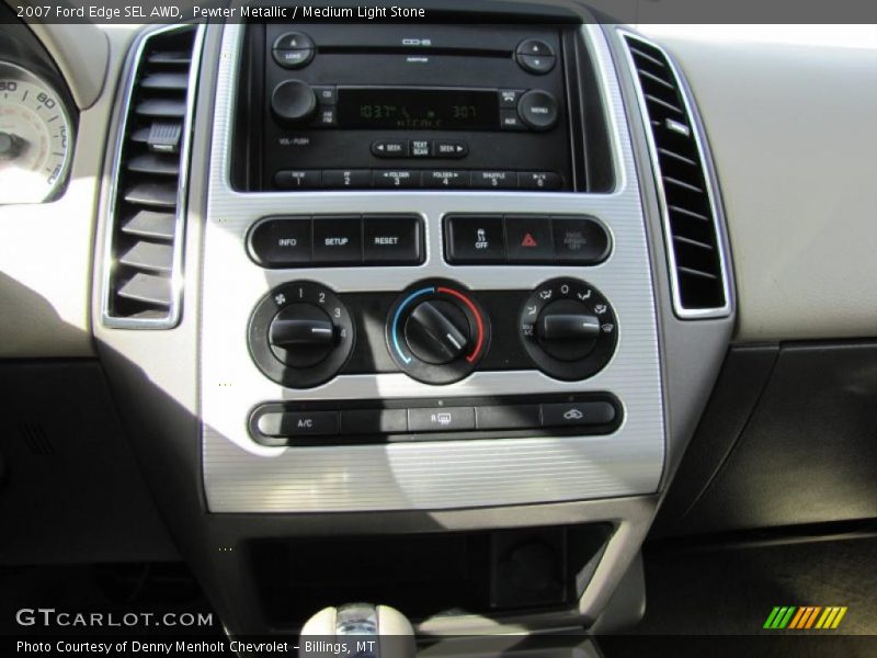 Pewter Metallic / Medium Light Stone 2007 Ford Edge SEL AWD
