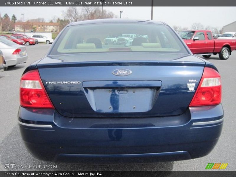 Dark Blue Pearl Metallic / Pebble Beige 2006 Ford Five Hundred SEL AWD