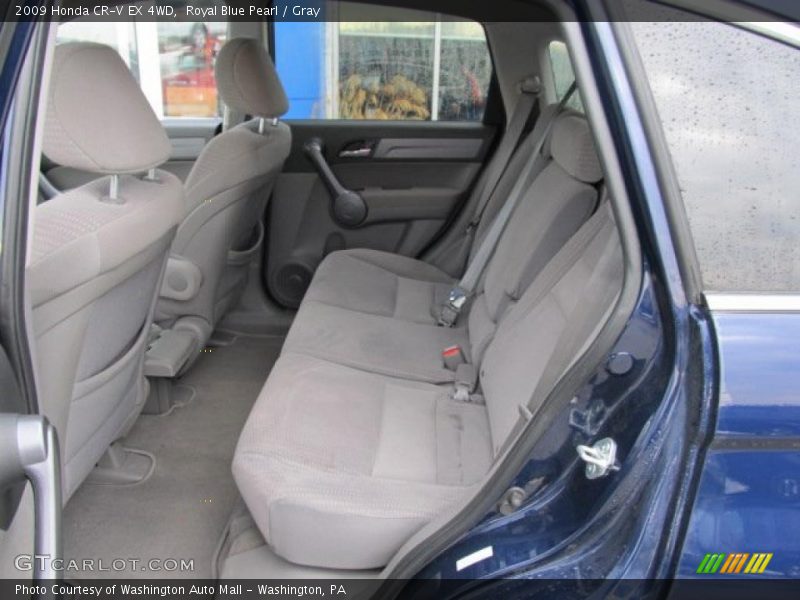 Royal Blue Pearl / Gray 2009 Honda CR-V EX 4WD