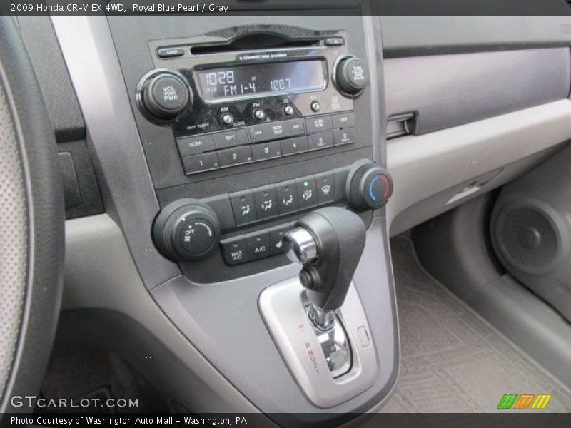 Royal Blue Pearl / Gray 2009 Honda CR-V EX 4WD