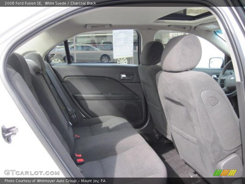White Suede / Charcoal Black 2008 Ford Fusion SE