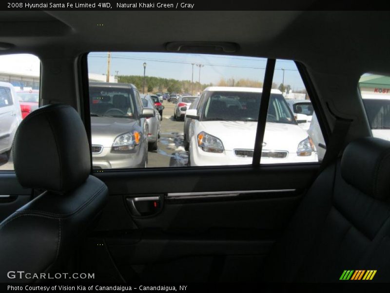 Natural Khaki Green / Gray 2008 Hyundai Santa Fe Limited 4WD