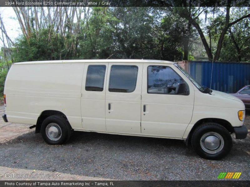  1994 Econoline E250 Commercial Van White