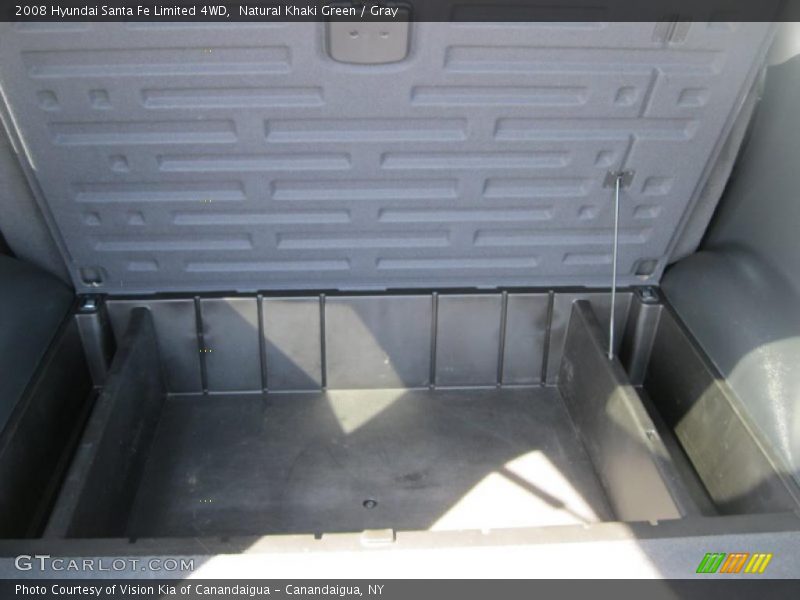 Natural Khaki Green / Gray 2008 Hyundai Santa Fe Limited 4WD