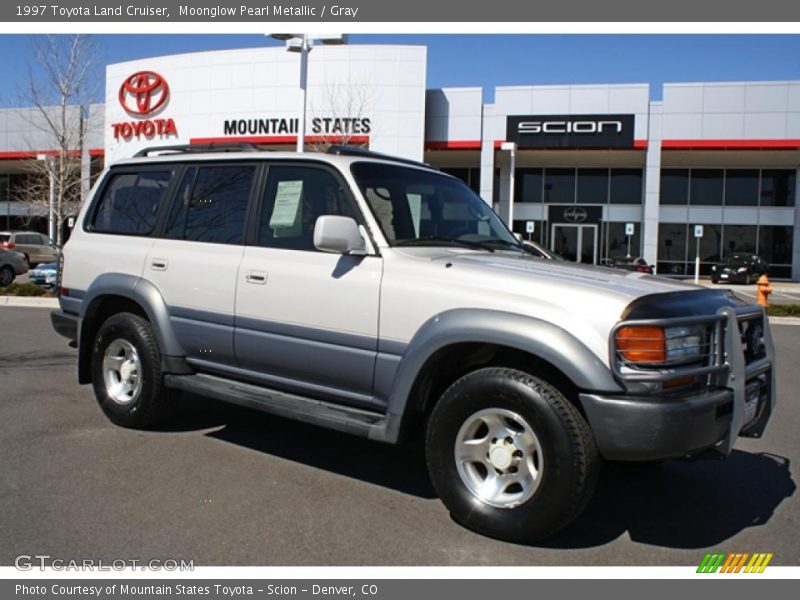 Moonglow Pearl Metallic / Gray 1997 Toyota Land Cruiser