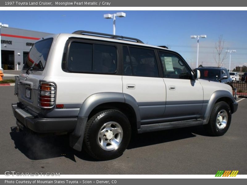 Moonglow Pearl Metallic / Gray 1997 Toyota Land Cruiser