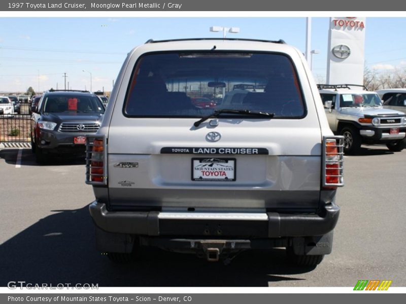 Moonglow Pearl Metallic / Gray 1997 Toyota Land Cruiser